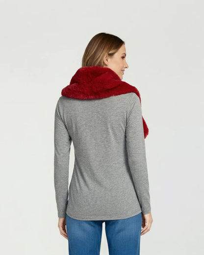 Cuello Mujer Stella Rojo