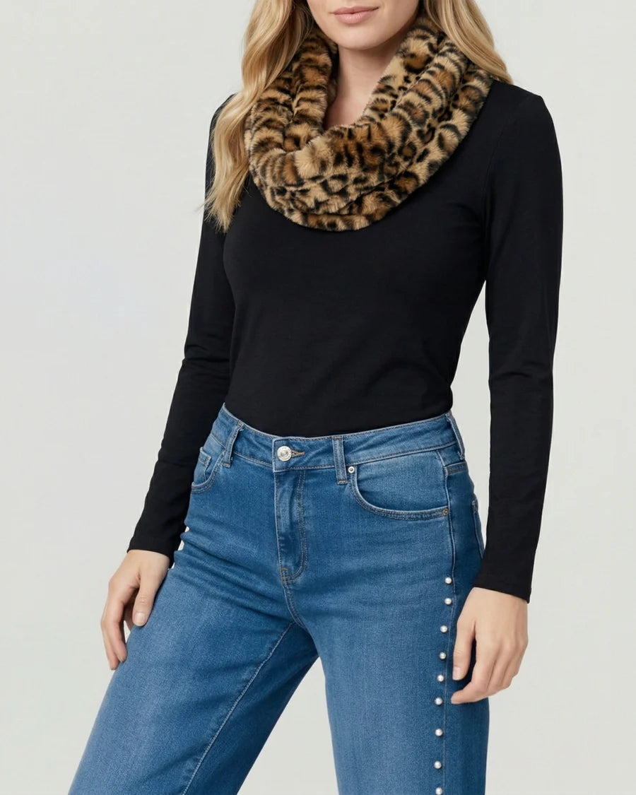 Cuello Mujer Soledad Camel