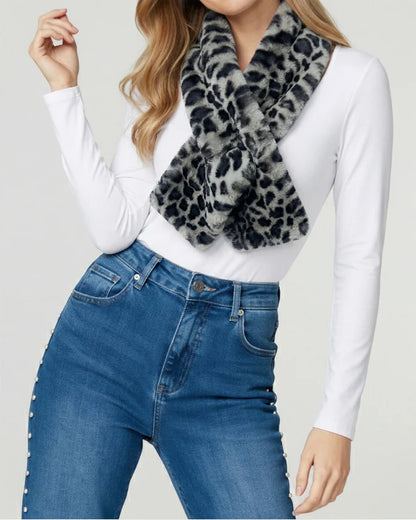 Cuello Mujer Aurora Gris