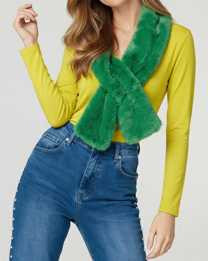 Cuello Mujer Stella Verde