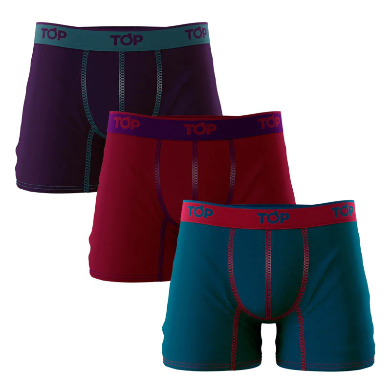 Boxer Hombre Bambú C2 medio Pack 3