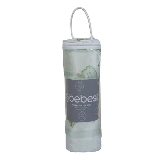 Frazada Ultra Soft Dino 80x110cm Verde