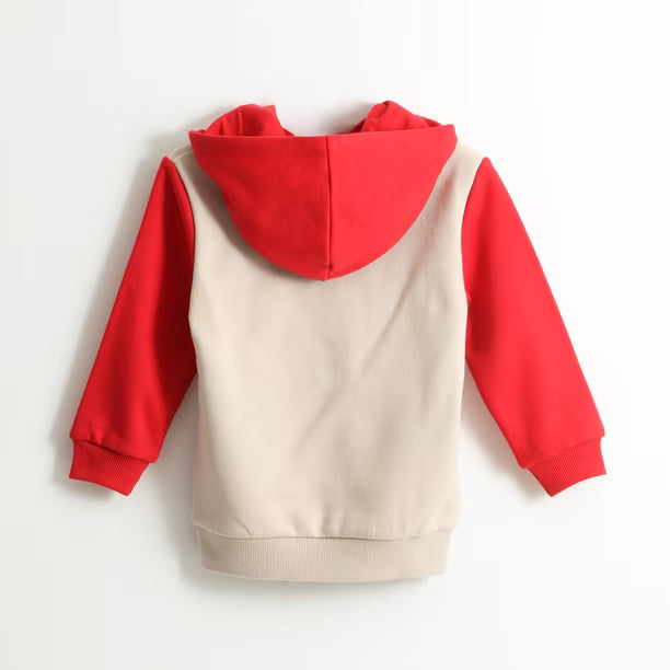Polerón Cerrado Niño Hoodie Marshall Beige