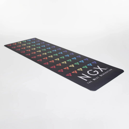 Mat Yoga Unisex 6Mm Colorful Negro