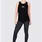 Polera Mujer Tank Shine Negro