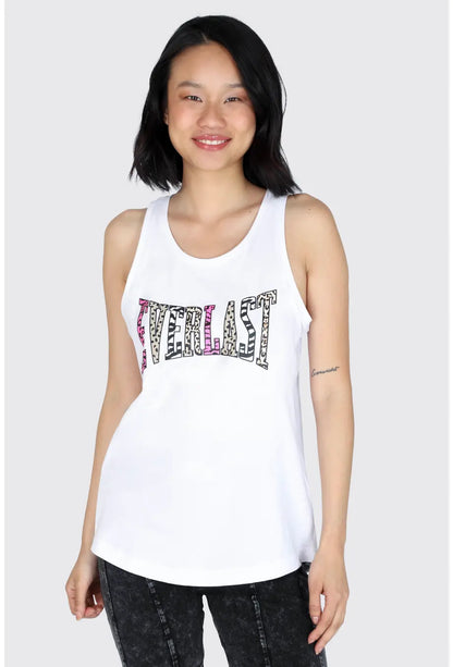 Polera Mujer Tank Kingdom Blanco