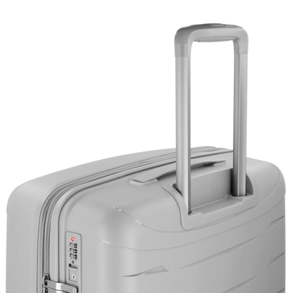 Maleta Grande Moonstone Impact Pro Plateada