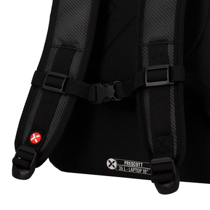 Mochila Para Notebook Hombre 16" Prescott Negra