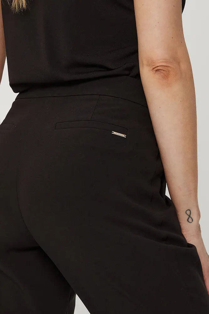 Pantalón Mujer Recto Negro