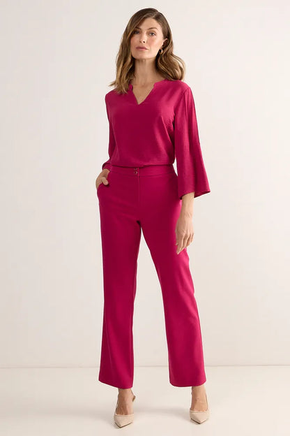 pantalon-mujer-formal-doble-boton-fucsia
