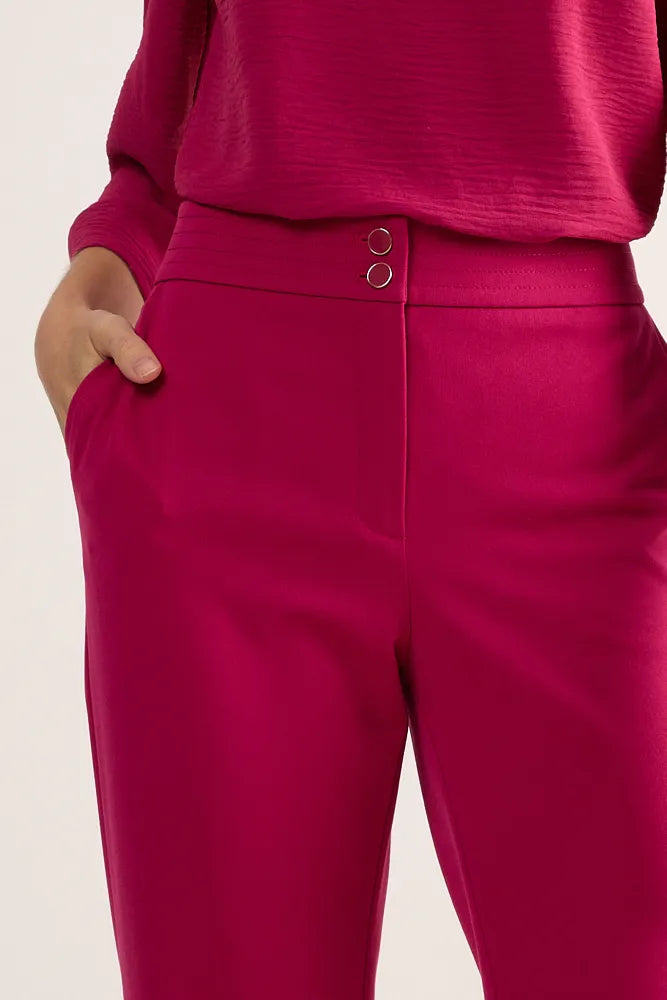 pantalon-mujer-formal-doble-boton-fucsia