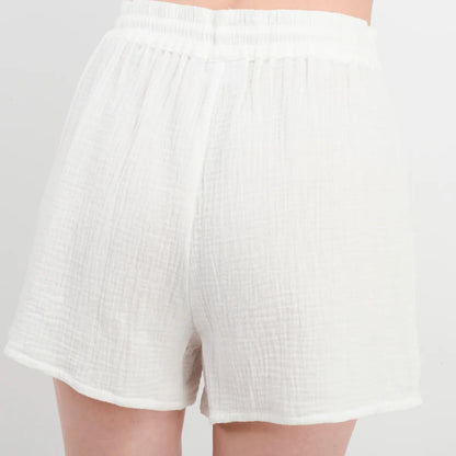 Short Mujer Aloha Blanco