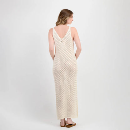 Vestido Mujer Nina Beige