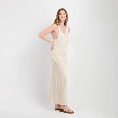 Vestido Mujer Nina Beige