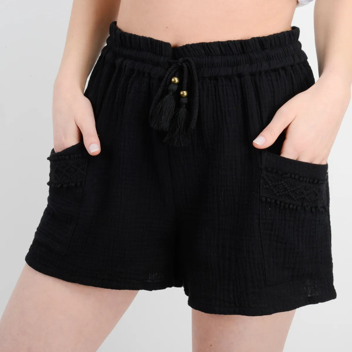 Short Mujer Aloha Negro