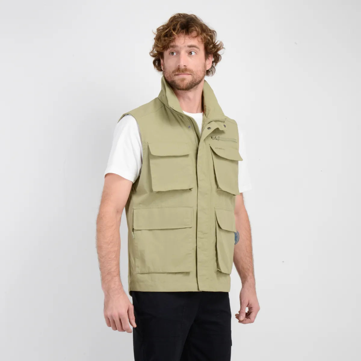 Cortaviento Hombre TRVLR Caspar Verde Claro