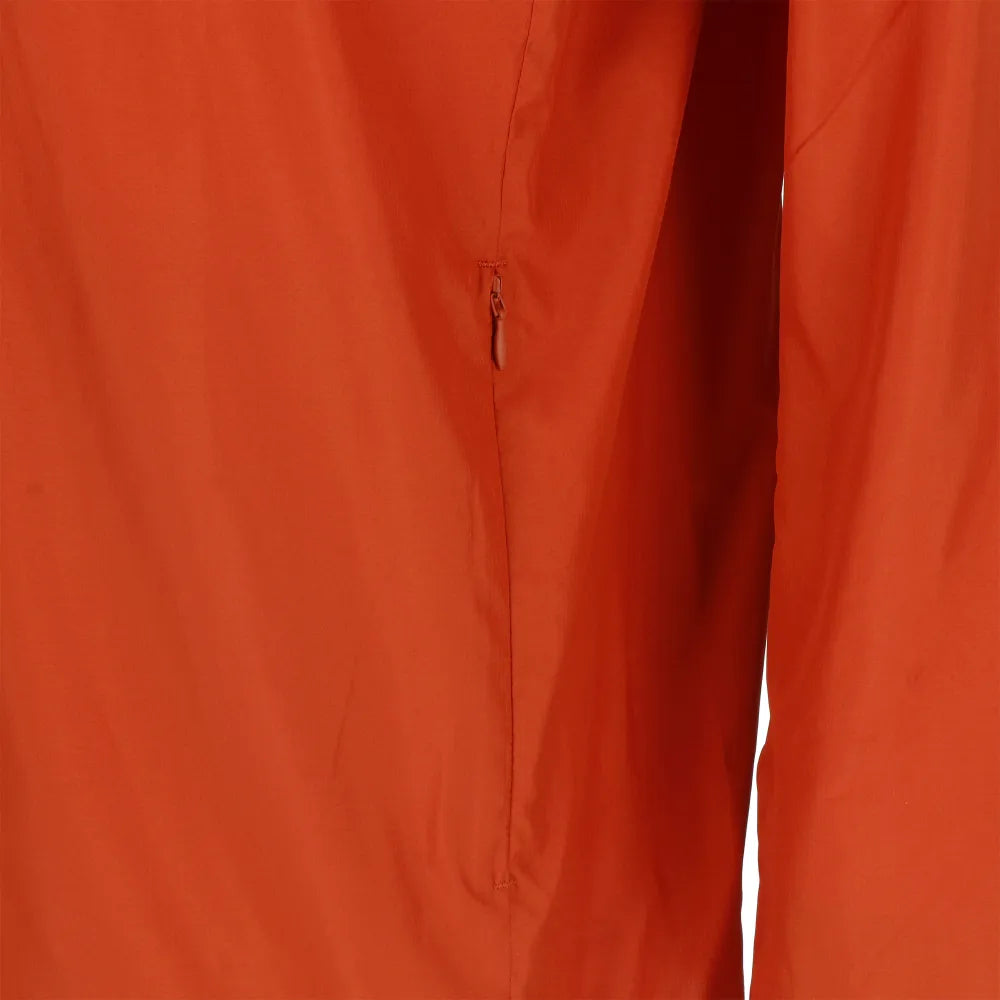 Chaqueta Hombre Compactable Airjkt Hoodie Naranja
