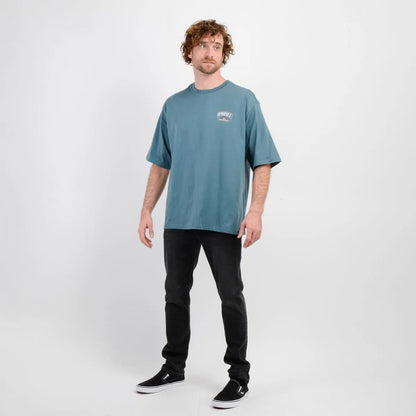 Polera Hombre Manga Corta Highway Verde Oscuro