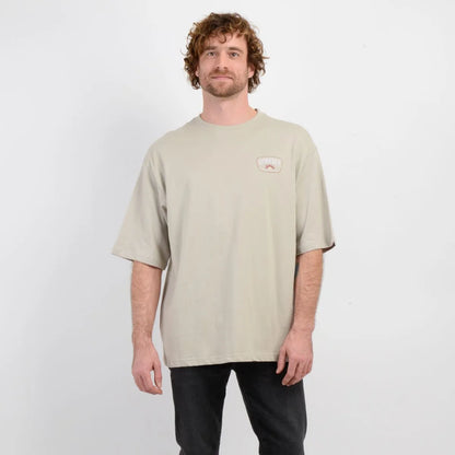Polera Hombre Manga Corta Highway Beige