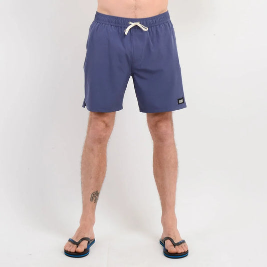 Traje De Baño Hombre Volley Lenox 16" Azul Oscuro