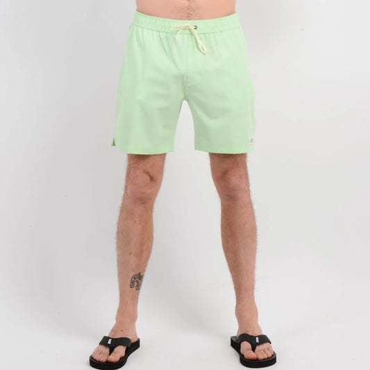 Traje De Baño Hombre Volley Lenox 16" Verde Claro