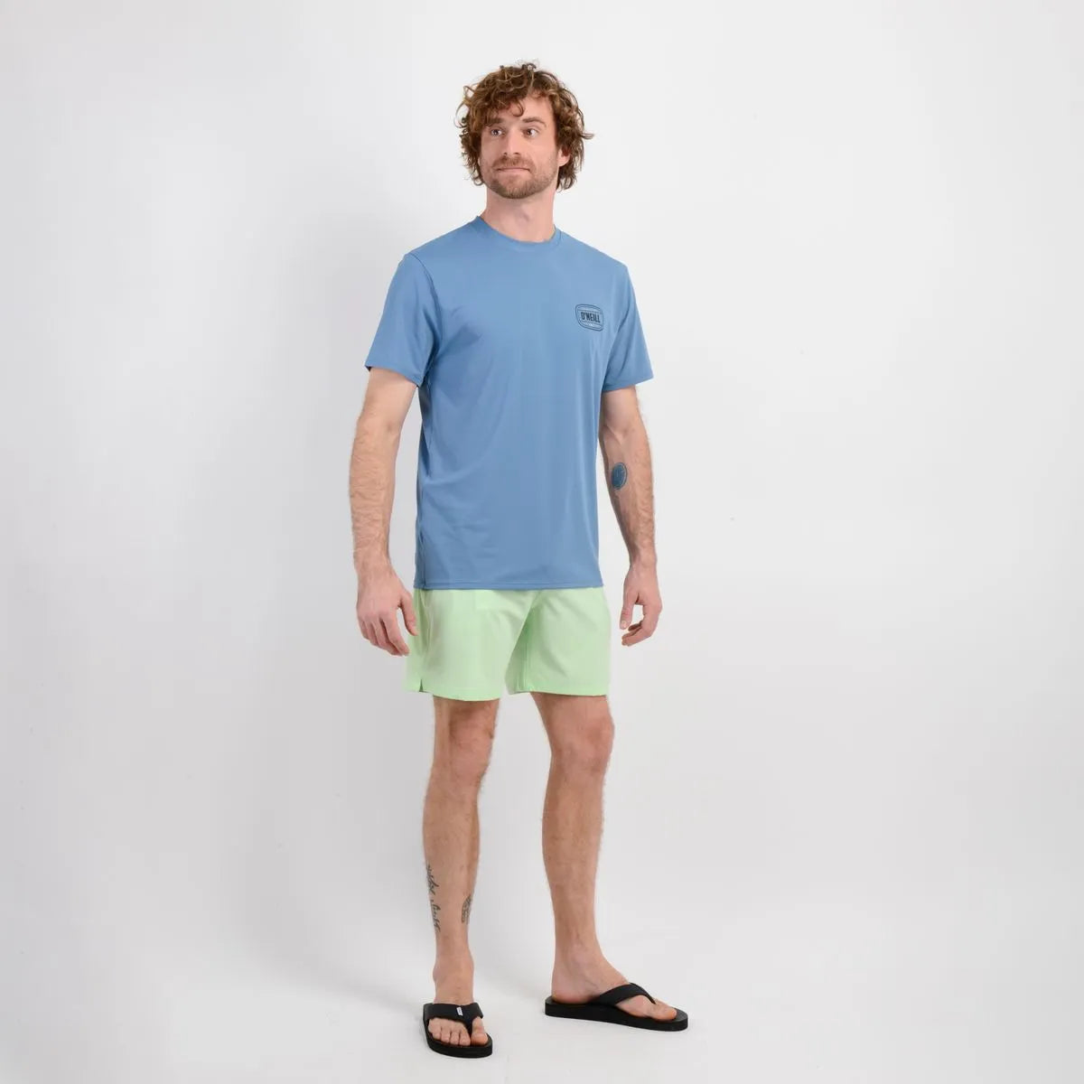 Traje De Baño Hombre Volley Lenox 16" Verde Claro