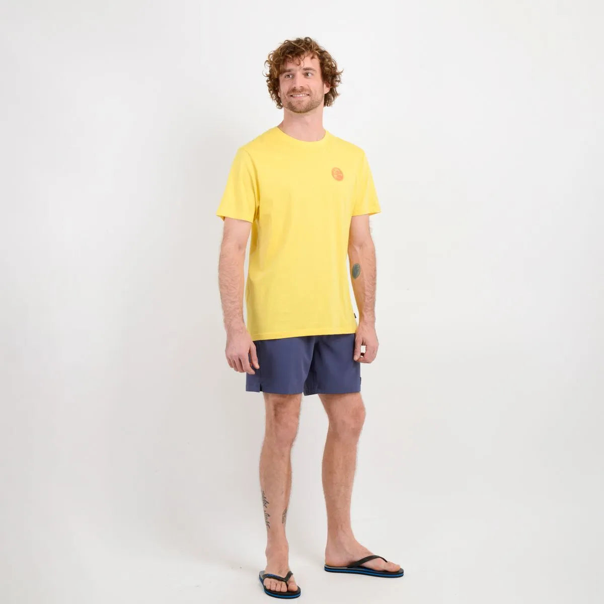 Traje De Baño Hombre Volley Lenox 16" Azul Oscuro