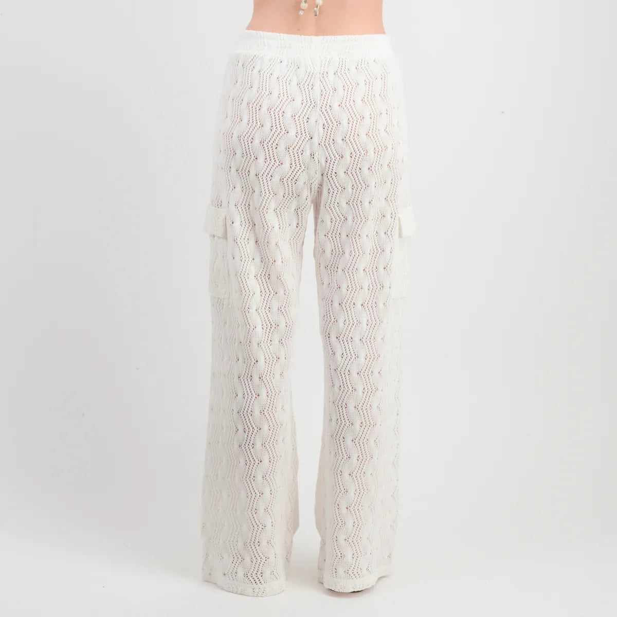 Pantalon Mujer Belizin Beige Claro