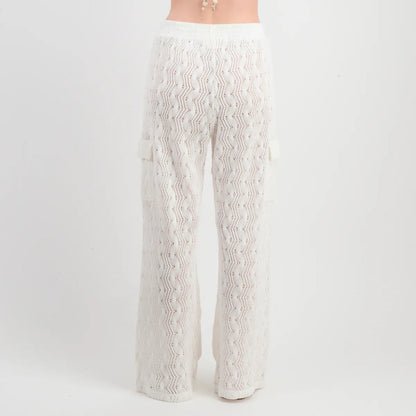 Pantalon Mujer Belizin Beige Claro