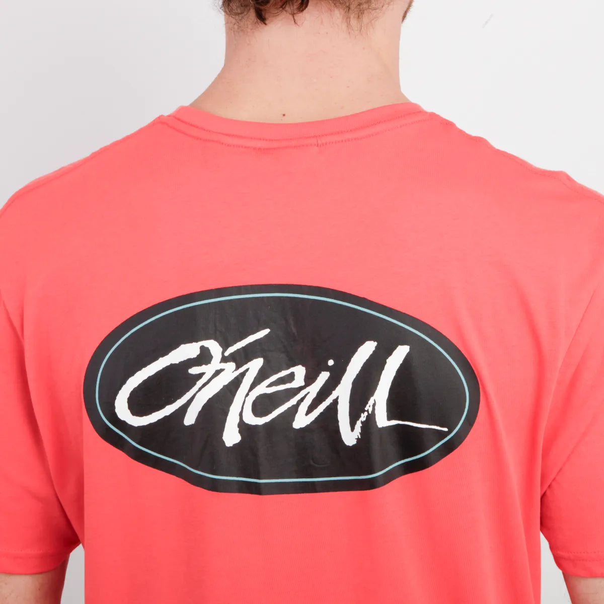 Polera Hombre Manga Corta Scrawl Rojo