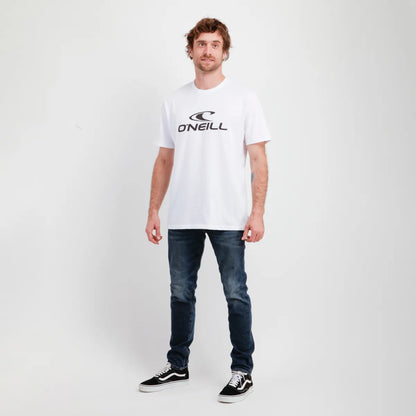 Polera Hombre Manga Corta Stack Blanco