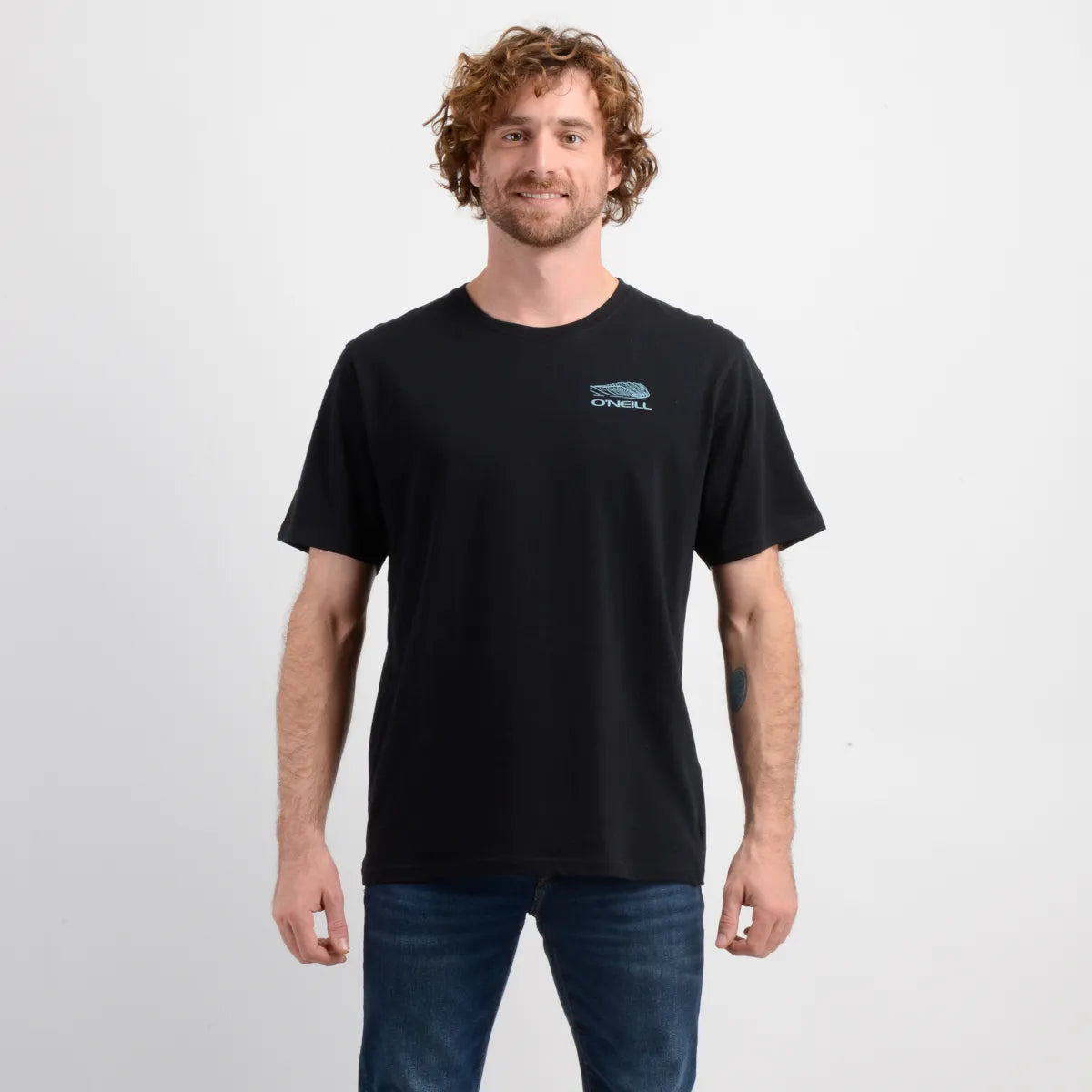 Polera Hombre Manga Corta Dusk Negro