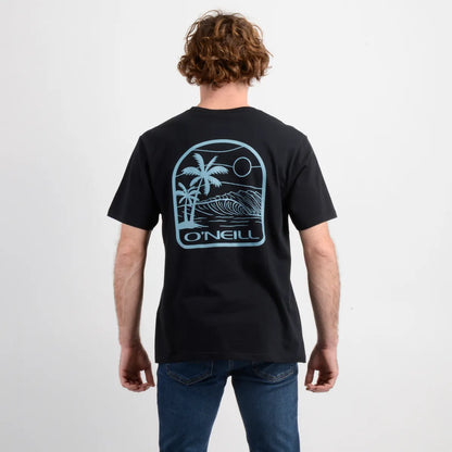 Polera Hombre Manga Corta Dusk Negro