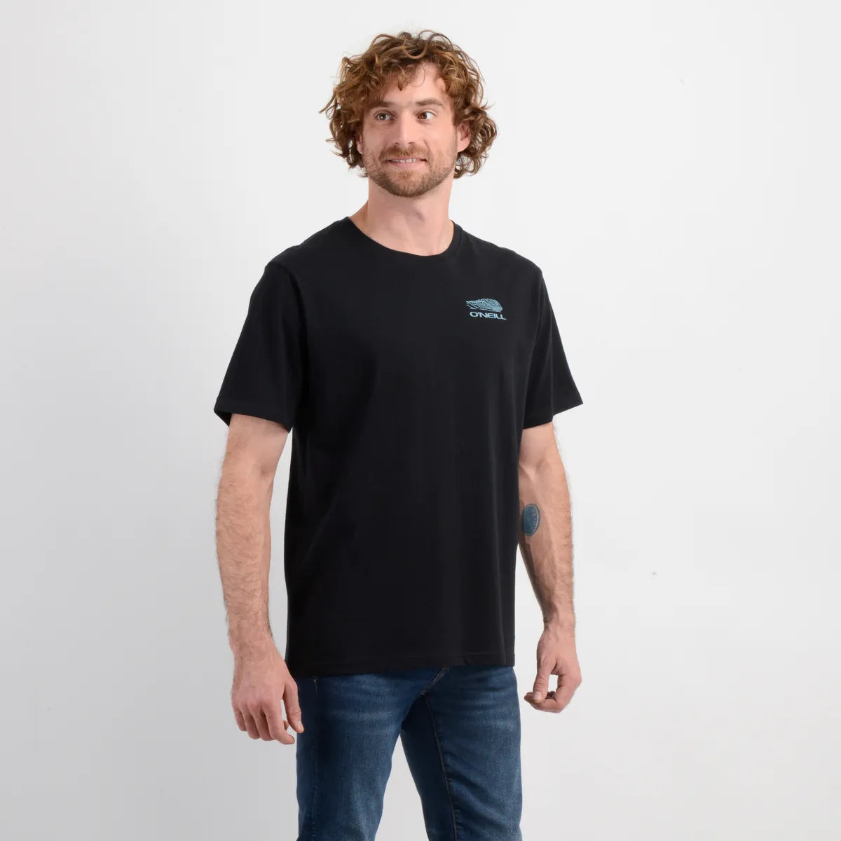 Polera Hombre Manga Corta Dusk Negro