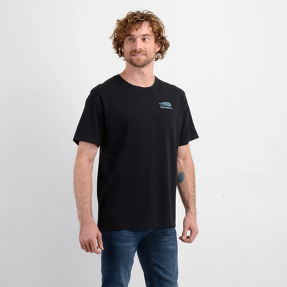 Polera Hombre Manga Corta Dusk Negro