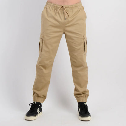 Pantalon Hombre Cargo Drift Cafe Claro