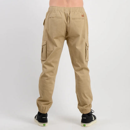 Pantalon Hombre Cargo Drift Cafe Claro