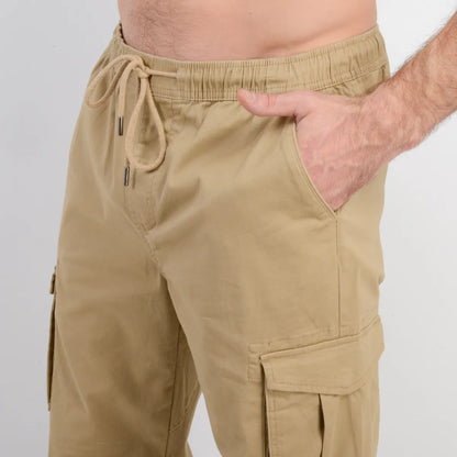 Pantalon Hombre Cargo Drift Cafe Claro