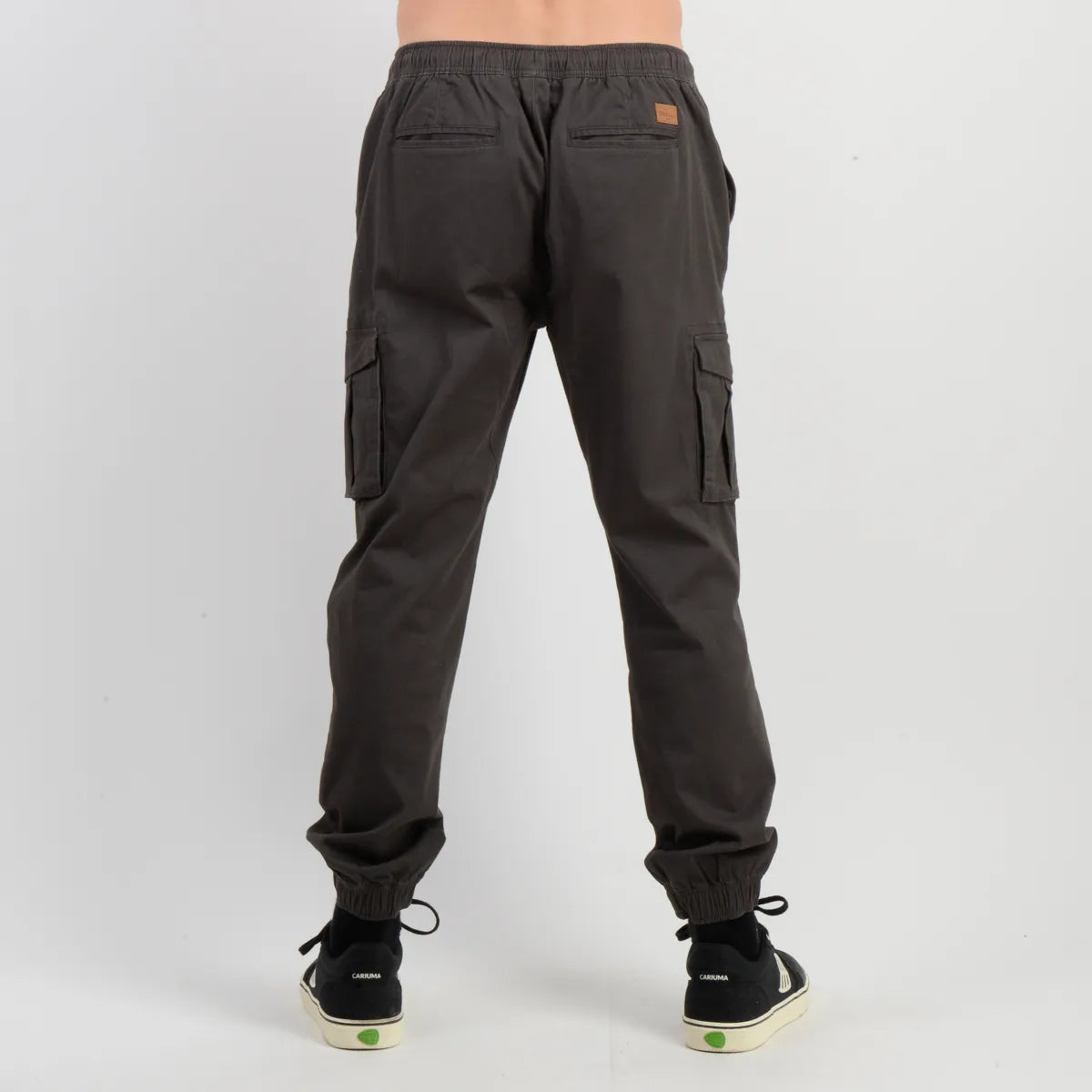 Pantalon Hombre Cargo Drift Gris Oscuro