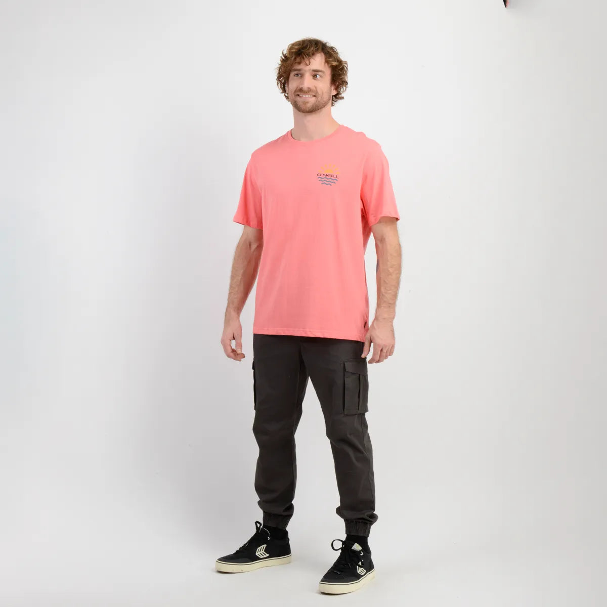 Pantalon Hombre Cargo Drift Gris Oscuro