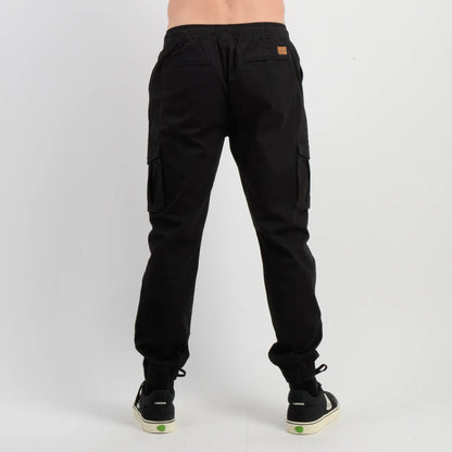 Pantalon Hombre Cargo Drift Negro