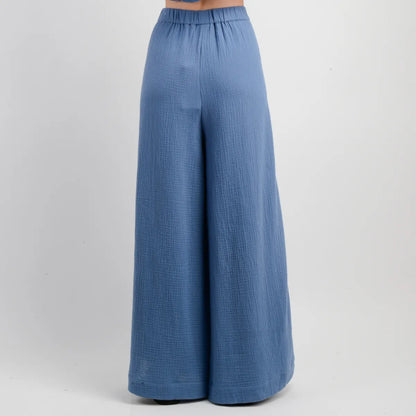 Pantalon Mujer Leni Azul