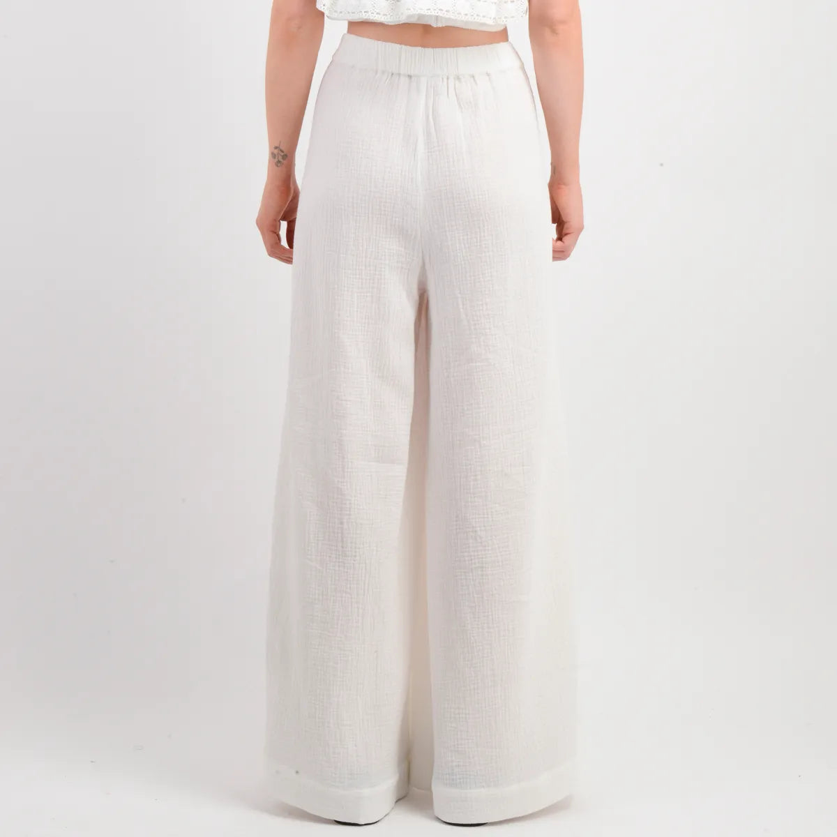 Pantalon Mujer Leni Blanco