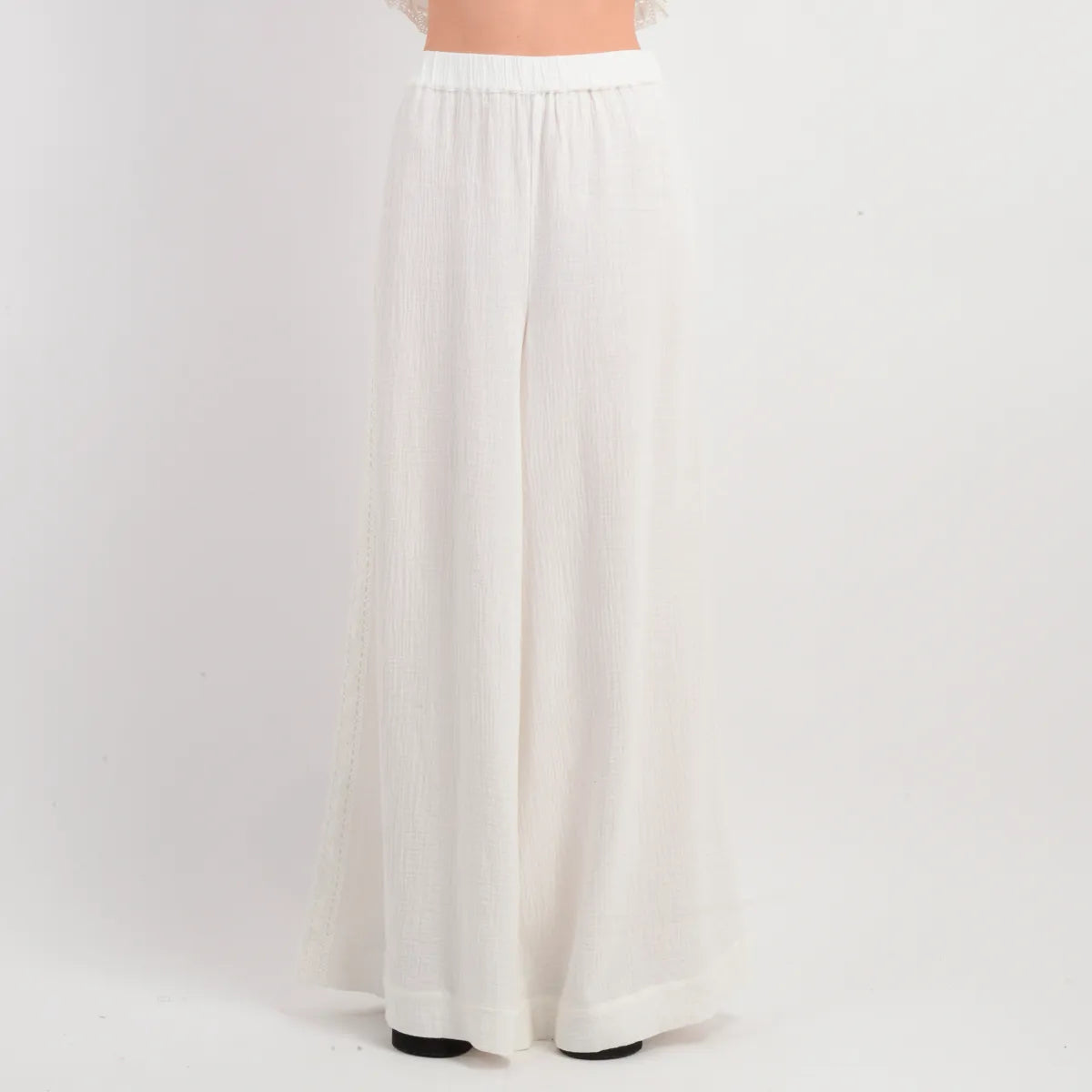 Pantalon Mujer Leni Blanco