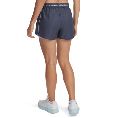 Shorts Mujer Tech Play Up 2-In-1 Gris