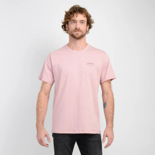 Polera Hombre Manga Corta Reserve Rosado