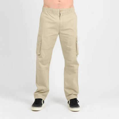 Pantalon Hombre Cargo Brexton Beige Oscuro