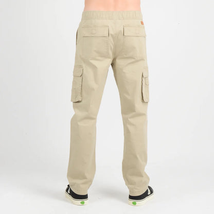 Pantalon Hombre Cargo Brexton Beige Oscuro