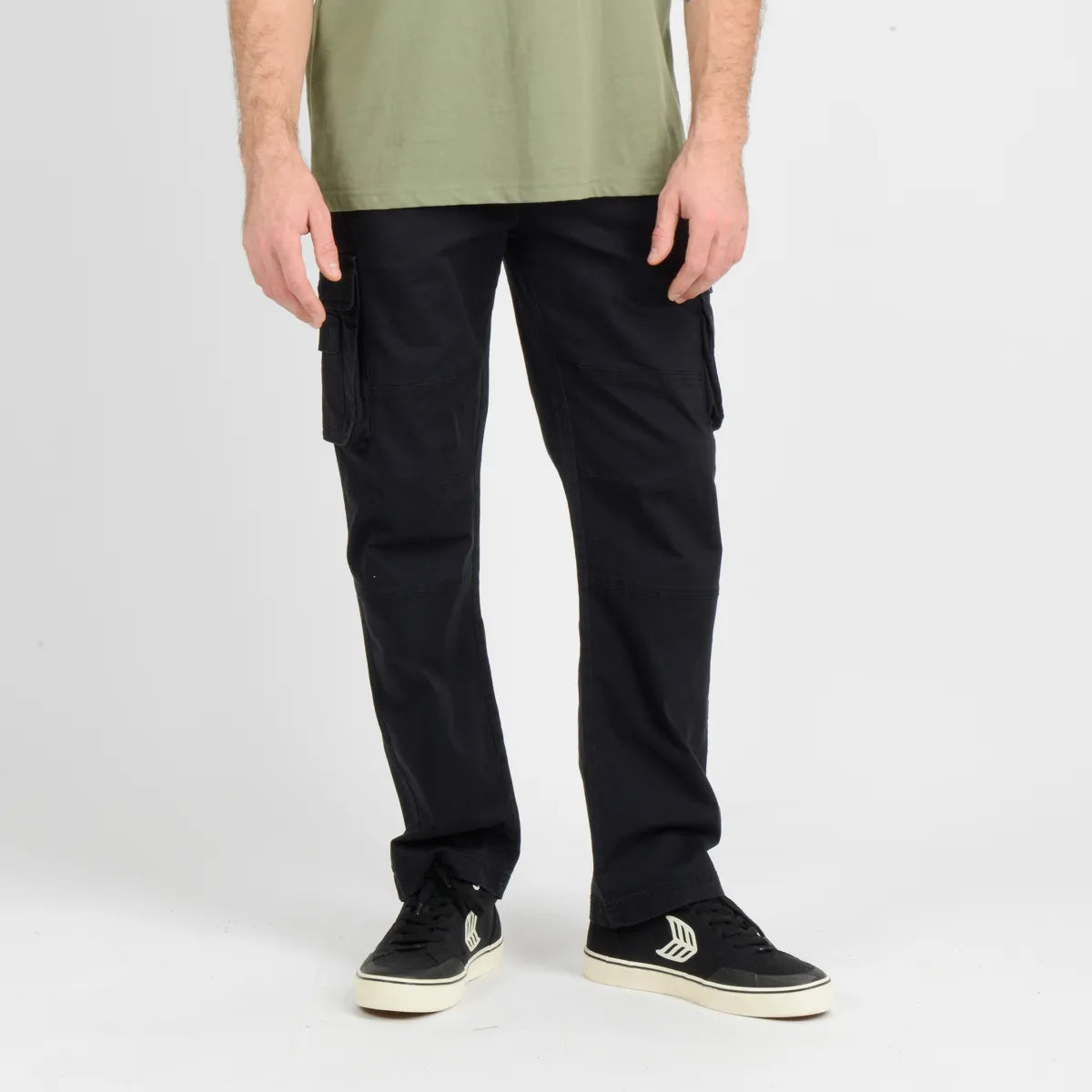 Pantalon Hombre Cargo Brexton Negro