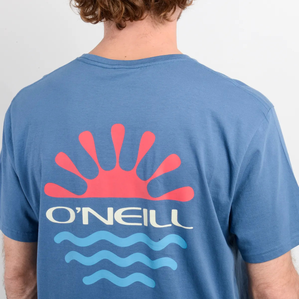 Polera Hombre Manga Corta Scrawl Negro